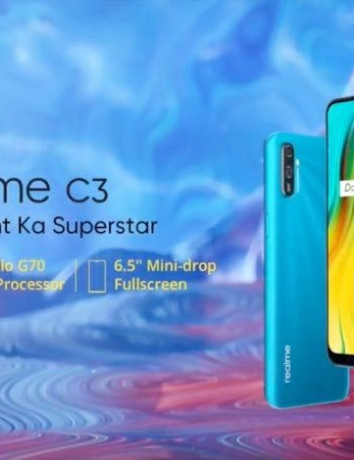 Realme C3: Επίσημα με οθόνη 6.5'' HD+, Android 10 και μπαταρία 5000mAh από €90 image