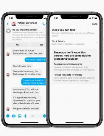 Facebook Messenger: Θα εμφανίζει προειδοποιήσεις για ψεύτικους χρήστες και απάτες image