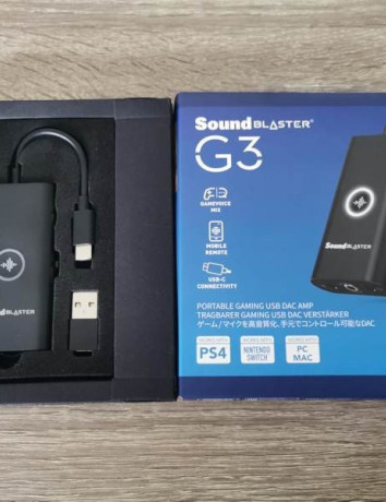Sound Blaster G3: Το φορητό και προσιτό DAC που βελτιώνει τον ήχο στο gaming image
