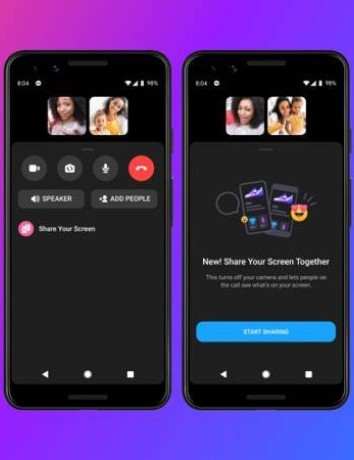 Facebook Messenger: Υποστήριξη screen sharing και στη mobile εφαρμογή image