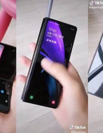 Samsung Galaxy Z Fold 2 5G: Νέο hands-on video από το...TikTok image