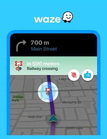 Waze: Ειδοποιήσεις για σιδηροδρομικές διαβάσεις σε όλο τον κόσμο image