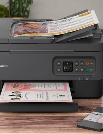 Canon PIXMA TS7450: Ένας ευέλικτος οικιακός εκτυπωτής για εργασία και ψυχαγωγία image