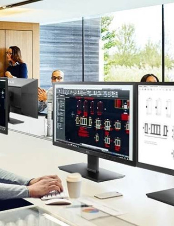 LG 24CK550W: Μέγιστη παραγωγικότητα και μειωμένο κόστος συντήρησης image