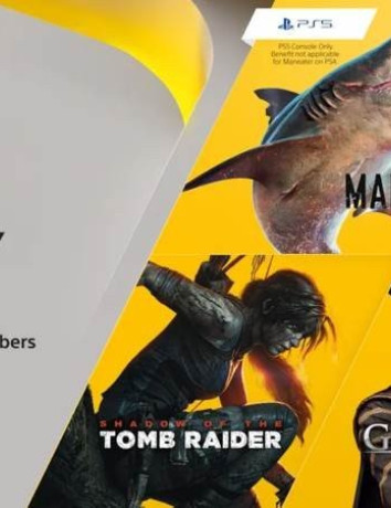 PS Plus: Maneater, Shadow of the Tomb Raider και GreedFall δωρεάν τον Ιανουάριο 2021 image