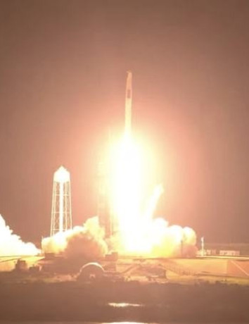 NASA και SpaceX έστειλαν για δεύτερη φορά επανδρωμένη αποστολή στον ISS image
