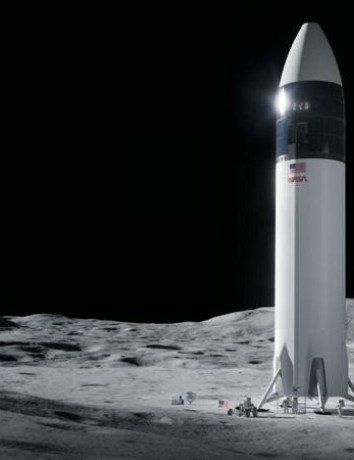 SpaceX: Θα κατασκευάσει τη σεληνάκατο για την επανδρωμένη αποστολή στη Σελήνη image