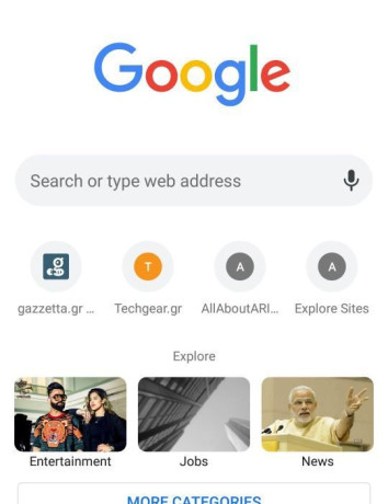 Explore: Μια νέα λειτουργία για τον Chrome browser σε συσκευές Android image