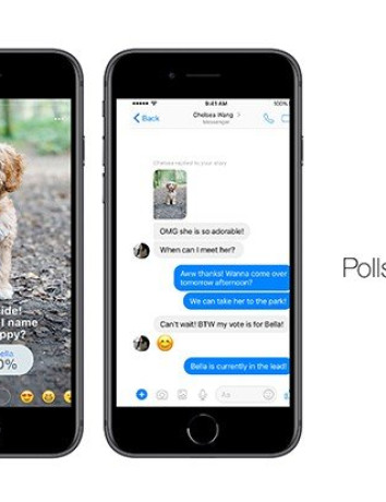 Διαθέσιμα τα Polls και στα Stories του Facebook Messenger image
