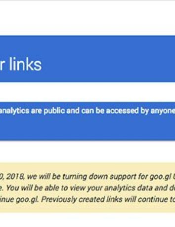 Η Google κλείνει οριστικά την υπηρεσία URL shortener (goo.gl) image