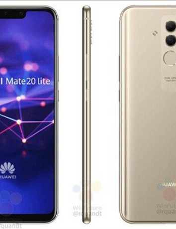 Huawei Mate 20 Lite: Διέρρευσαν επίσημα renders, έρχεται με 4 κάμερες και τιμή κοντά στα €400 image