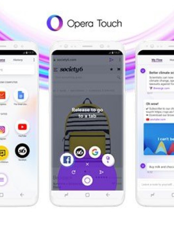 Opera Touch: Νέος mobile web browser με έμφαση στη χρήση με ένα χέρι και άμεση επικοινωνία με την desktop έκδοση [Videos] image