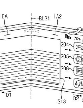 Samsung Galaxy X: Πιθανή η χρήση τριών οθονών OLED 3.5'' για το αναδιπλώμενο smartphone image