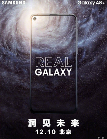 Samsung Galaxy A8s: Αυτό θα είναι τελικά το πρώτο smartphone με οπή στην οθόνη! image