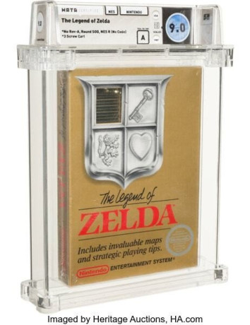 Νέο ρεκόρ: Σφραγισμένο The Legend of Zelda του NES πωλήθηκε για $870,000! image