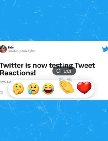 Twitter: Ξεκίνησε δοκιμές για reactions με emoji στα tweets image