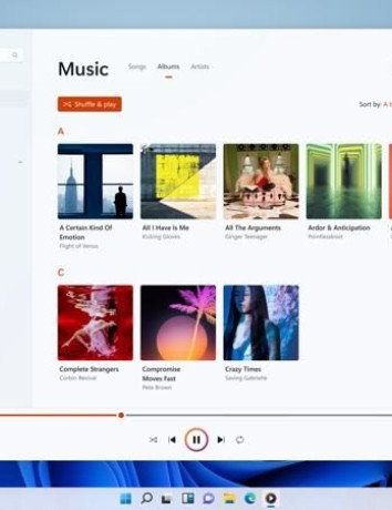 Windows 11: Αυτός είναι ο νέος Media Player image
