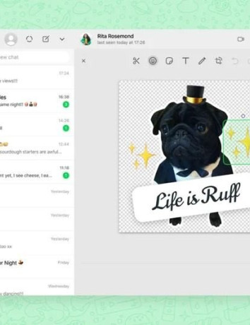 WhatsApp: Δημιουργία δικών σου stickers στη web έκδοση image