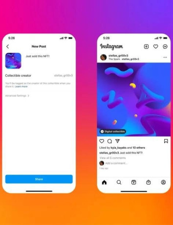 Meta: Φέρνει τα NFTs στο Instagram και αργότερα στο Facebook image