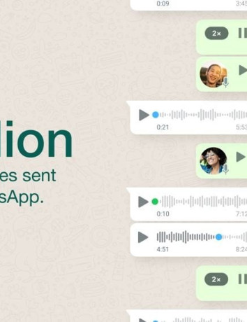 WhatsApp: Νέες λειτουργίες για τη διαχείριση των ηχητικών μηνυμάτων image