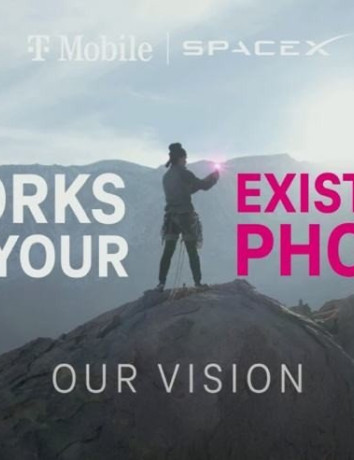 SpaceX και T-Mobile θέλουν να παρέχουν σήμα κινητής σε οποιοδήποτε μέρος στον κόσμο image