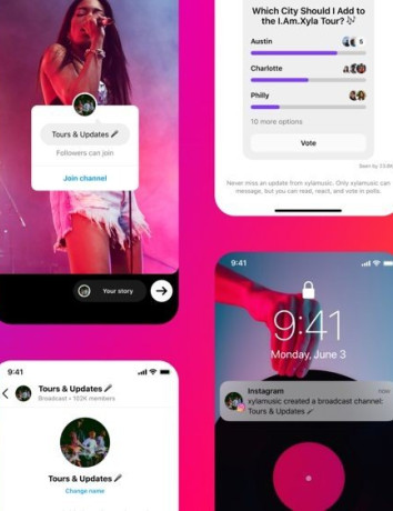 Broadcast Channels: Η νέα λειτουργία του Instagram image