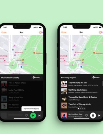 Spotify: Άμεση επικοινωνία και διαχείριση μέσω της εφαρμογής fitness Strava image