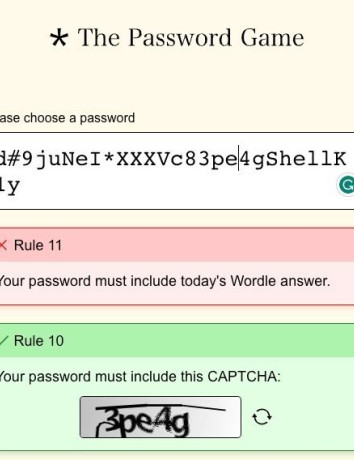 The Password Game: Η νέα «τρέλα» που σαρώνει το Διαδίκτυο image