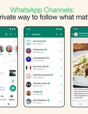 WhatsApp Channels: Ένας νέος τρόπος για να ενημερώνεσαι μέσα από την υπηρεσία image