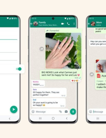 WhatsApp: Νέες λειτουργίες για τα polls και τα captions image
