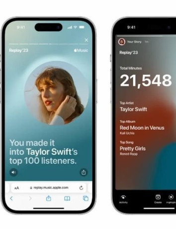 Οι ανασκοπήσεις του 2023 σε Apple Music, Spotify και YouTube Music image