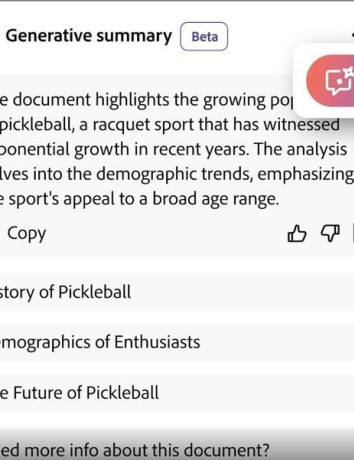 Η Adobe προσθέτει AI assistant στα PDF Acrobat και Reader image