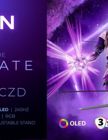 Απελευθερώστε τη δύναμη του gaming με την επική OLED οθόνη 44.5″ της AOC image