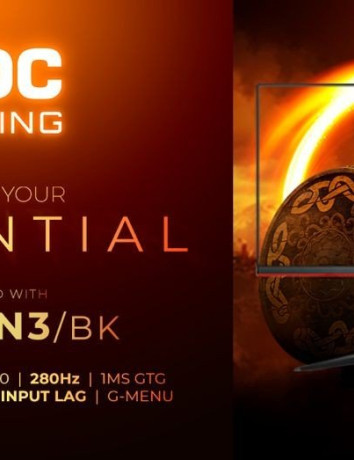 Νέα 27'' gaming οθόνη AGON by AOC με panel 280Hz στα €239 image