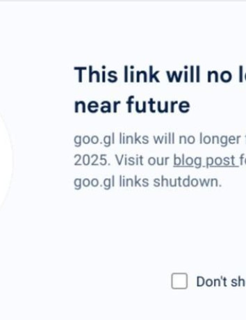 Τα goo.gl links θα πάψουν να λειτουργούν από το 2025 image