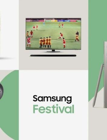 Samsung Festival: Προσφορές και δώρα σε επιλεγμένα προϊόντα κινητής τηλεφωνίας, ήχου και εικόνας image