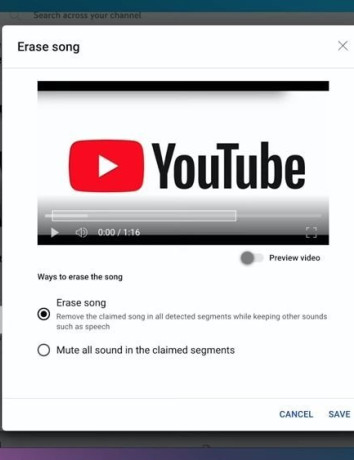 YouTube: Νέο εργαλείο για την αφαίρεση copyrighted ήχου από τα videos image