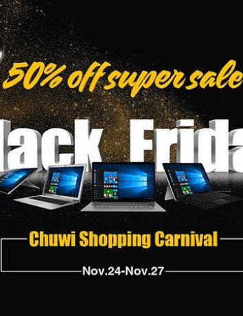 Μεγάλες εκπτώσεις και από την Chuwi για Black Friday - Cyber Monday image