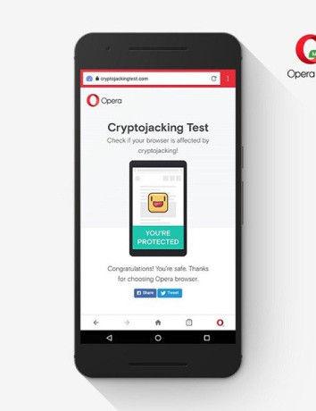Η Opera φέρνει τη λειτουργία μπλοκαρίσματος cryptomining και στις mobile εκδόσεις του web browser [Video] image