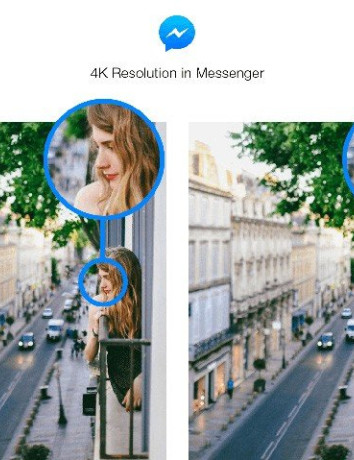 Facebook Messenger: Υποστηρίζει πλεόν την αποστολή φωτογραφιών ανάλυσης 4K image