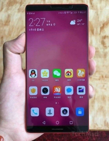 Huawei Mate 10: Διέρρευσαν πραγματικές φωτογραφίες, αποκαλύπτουν προσοψή χωρίς home button image