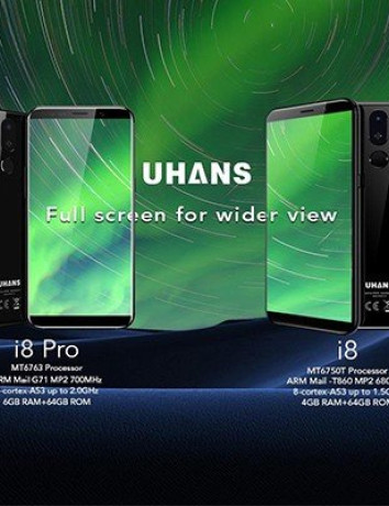 UHANS i8 Pro: Έρχεται νέα έκδοση με επεξεργαστή Helio P23, 6GB RAM και Face ID image