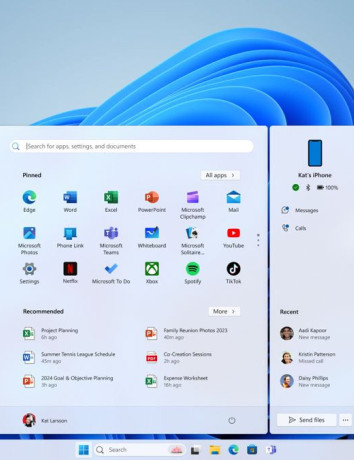 Πλέον βλέπεις την κατάσταση του iPhone από το Start Menu του Windows 11! image