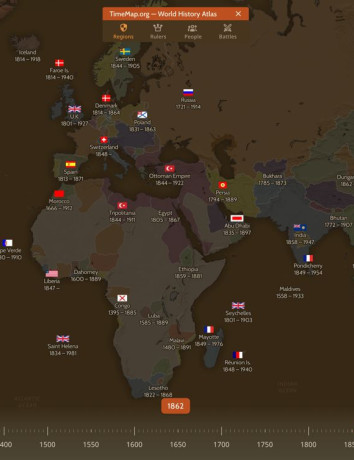 TimeMap: Ο διαδραστικός χάρτης που ζωντανεύει την παγκόσμια Ιστορία! image
