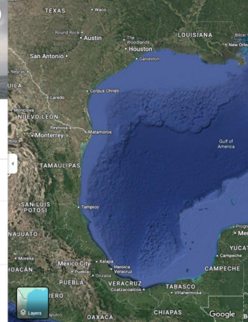 Google Maps: Και επίσημα πλέον η μετονομασία του Κόλπου του Μεξικού σε «Κόλπο της Αμερικής» image