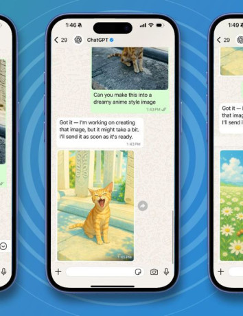 WhatsApp: Δημιουργία εικόνων μέσω ChatGPT απευθείας στην εφαρμογή image