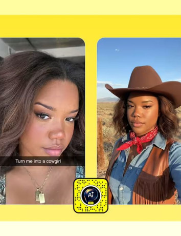 Το Snapchat δίνει νέα διάσταση στη φαντασία με το Imagine Lens image