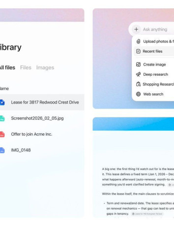 Πώς λειτουργεί το νέο Library του ChatGPT για έγγραφα και δεδομένα image