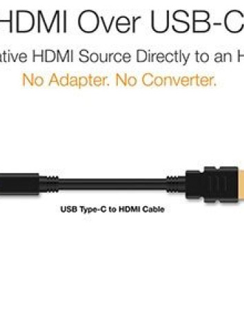 Έρχονται σύντομα καλώδια USB Type-C σε HDMI για απευθείας σύνδεση σε τηλεοράσεις και monitors image