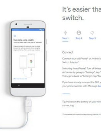 Pixel / Pixel XL: Νέα videos σου δείχνουν πως να κάνεις το άλμα από το iPhone στα smartphones της Google image